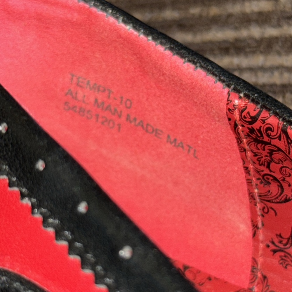 Bordello 3 Strap Platform Heels - Picture 10 of 13